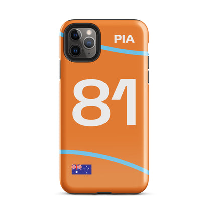 Oscar Piastri McLaren Tough iPhone Case 11 pro max