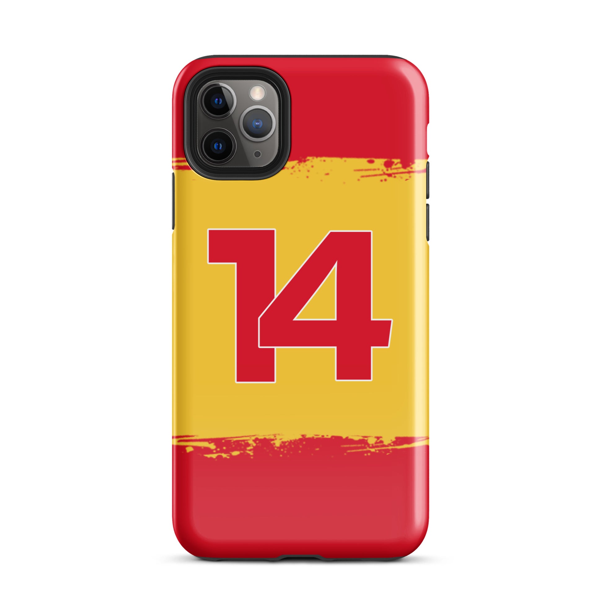 Fernando Alonso Spain iPhone 11 pro max glossy case