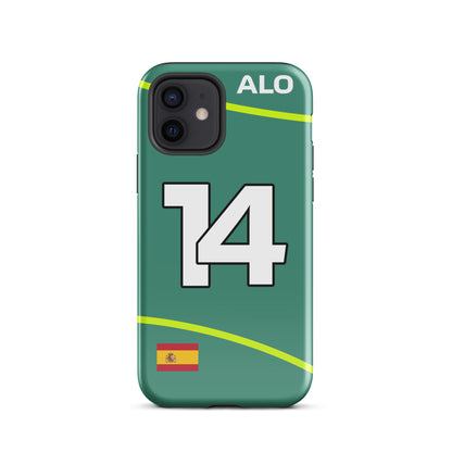 Fernando Alonso Aston Martin Tough iPhone Case 12