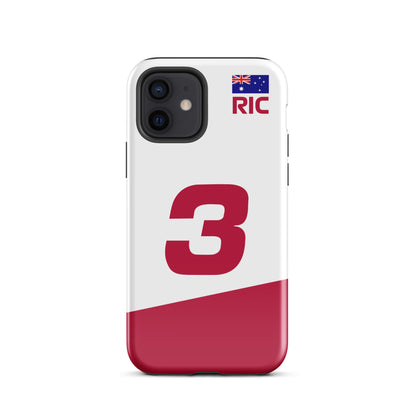 Daniel Ricciardo Suzuka Though iPhone Case 12 