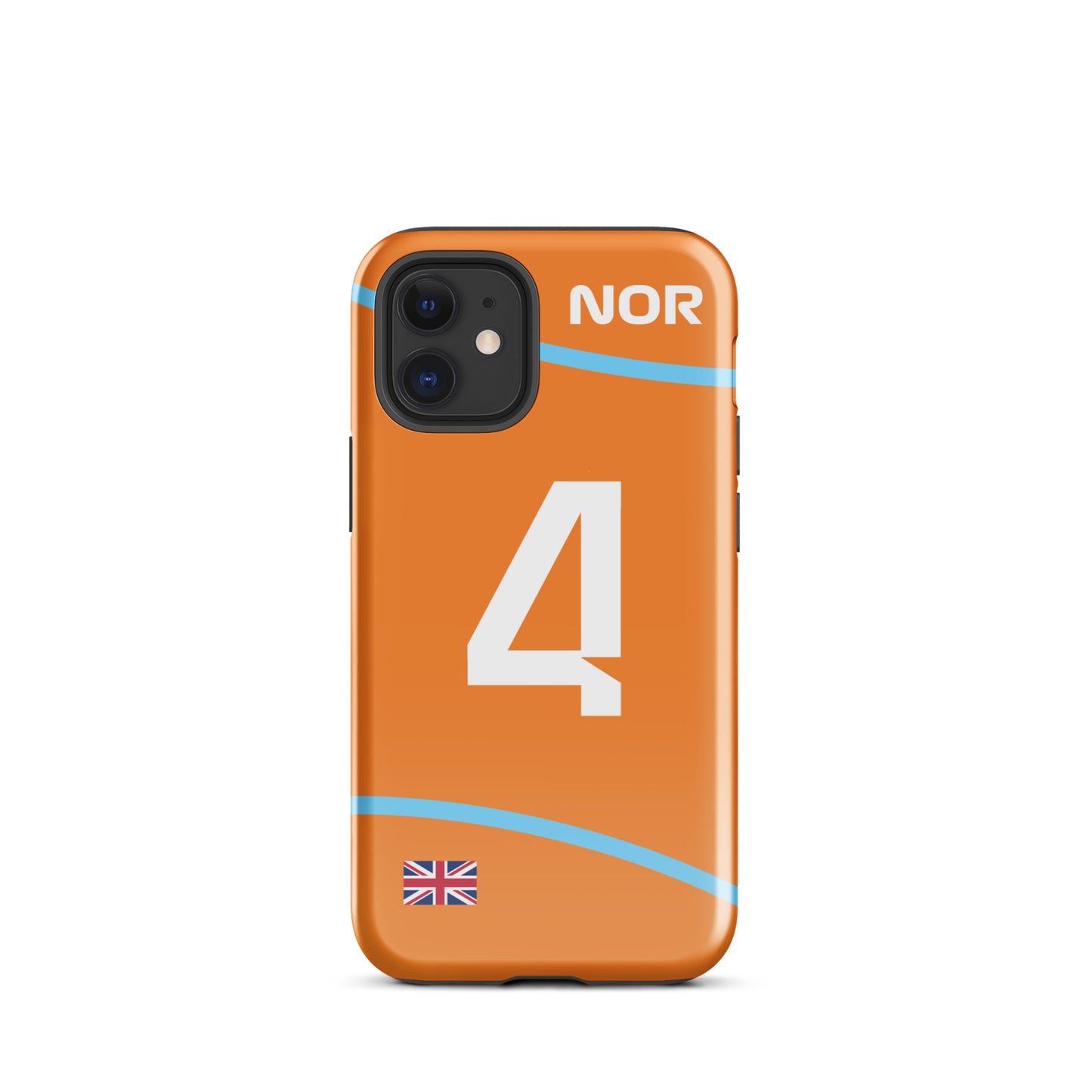 Lando Norris Though iPhone Case 12 mini