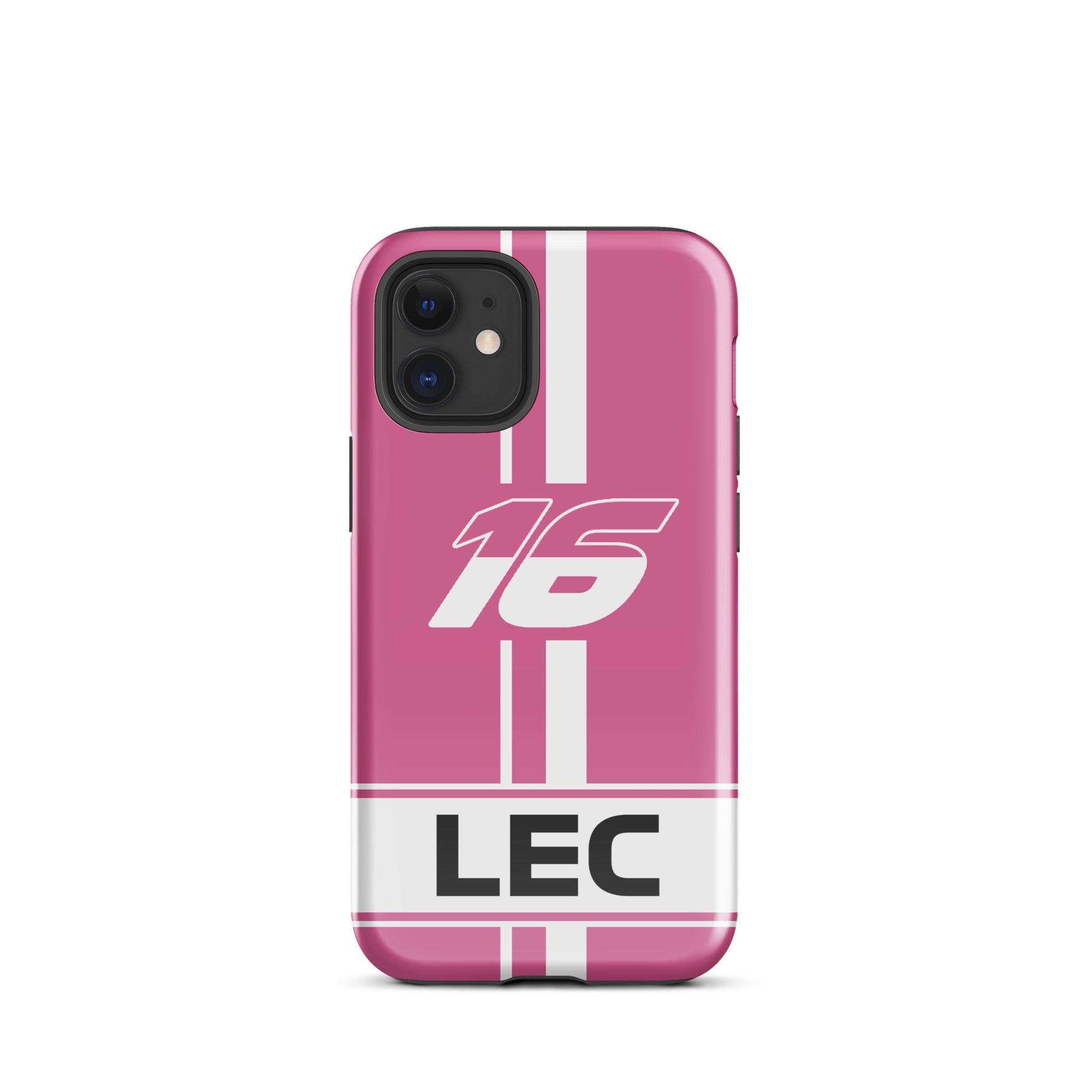 Charles Leclerc Miami GP Though iPhone 12 mini glossy case