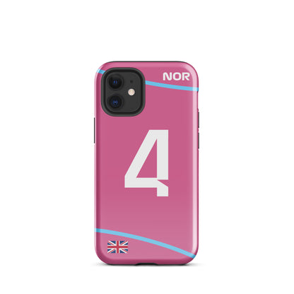 Lando Norris Miami GP Tough iPhone Case 12 mini glossy case