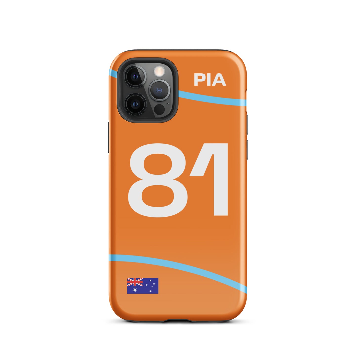 Oscar Piastri McLaren Tough iPhone Case 12 pro