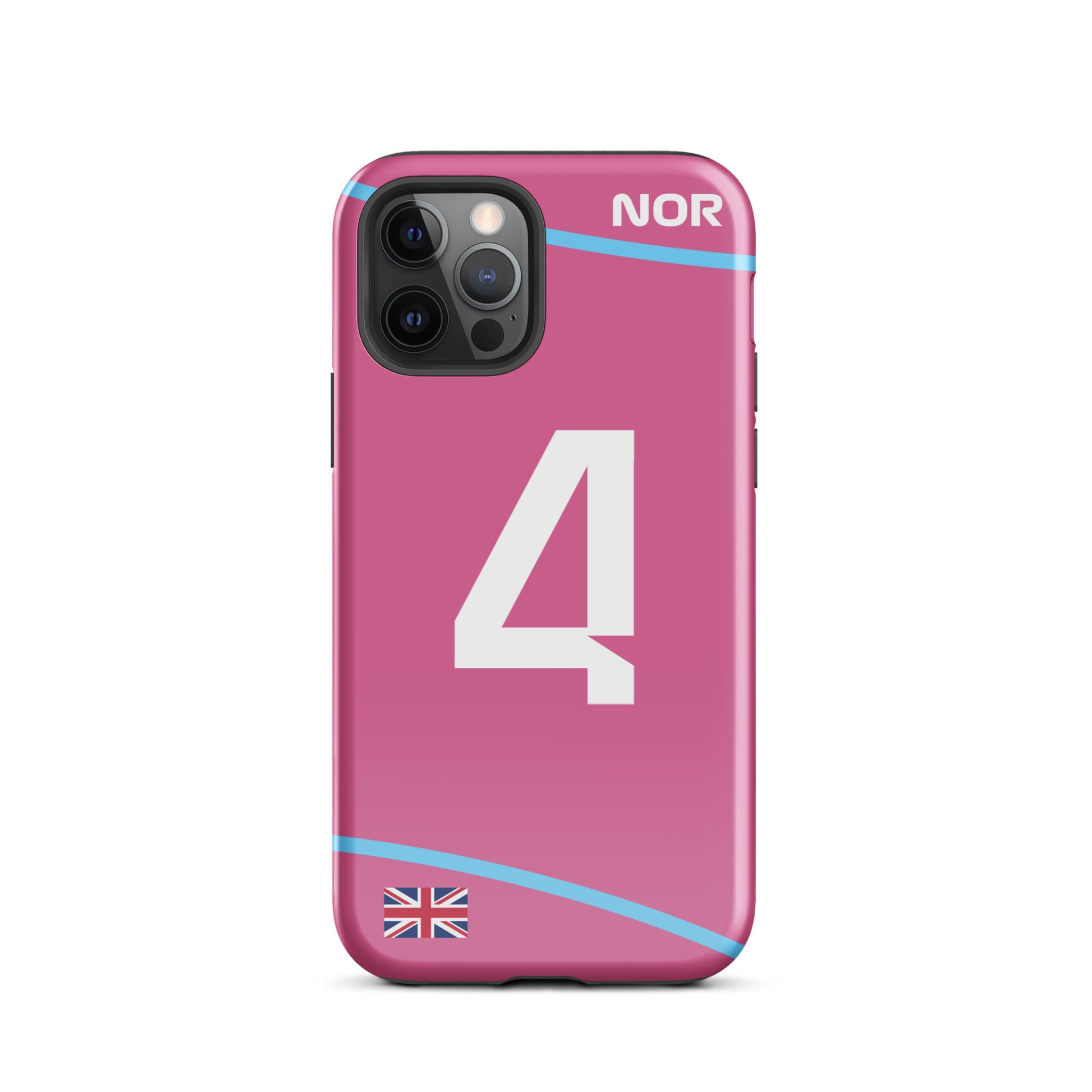 Lando Norris Miami GP Tough iPhone Case 12 pro glossy case