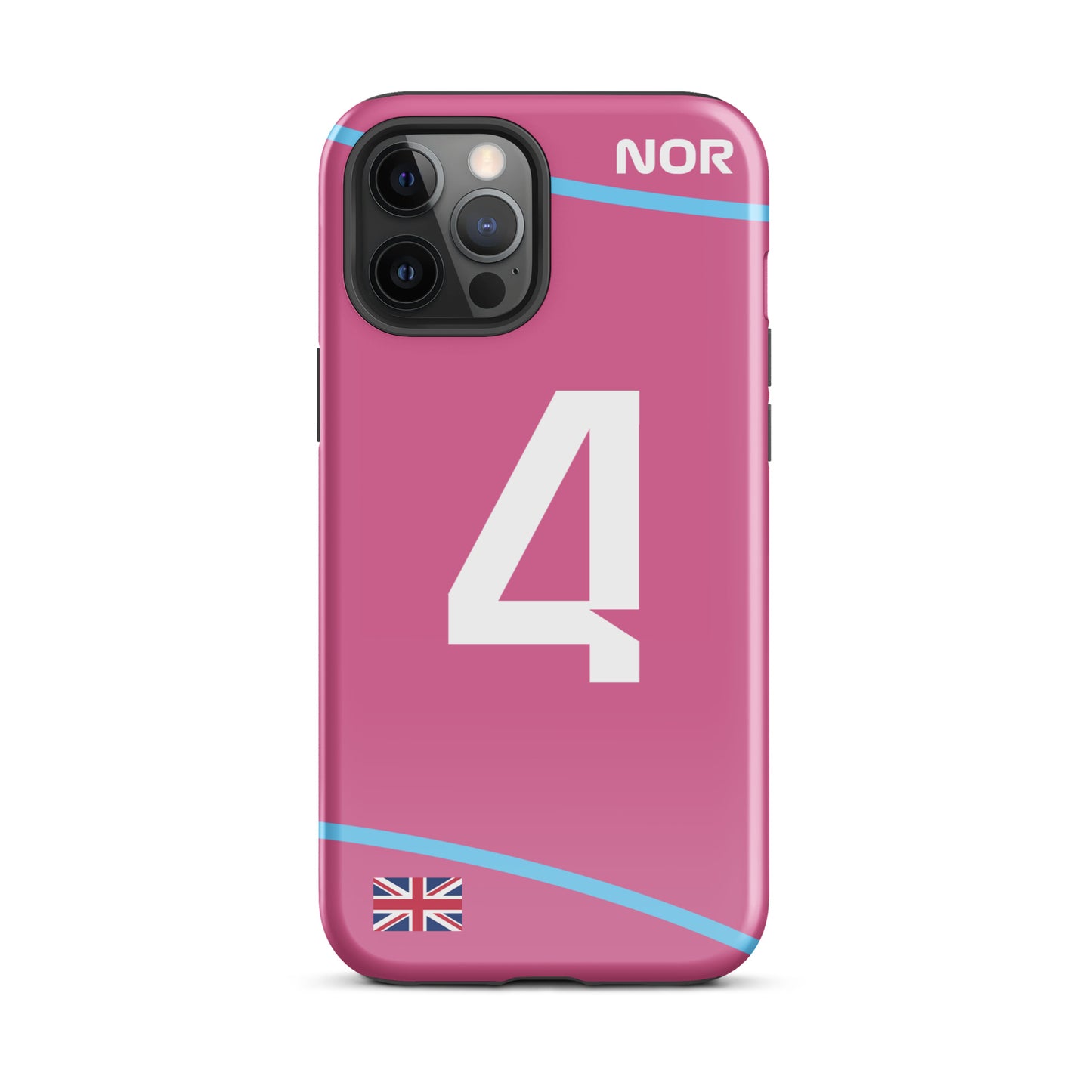 Lando Norris Miami GP Tough iPhone Case 12 pro max glossy case