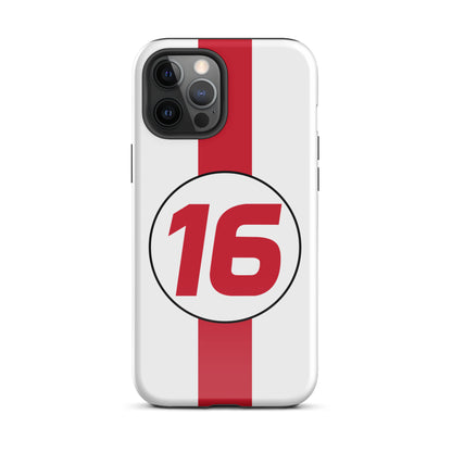 Charles Leclerc Monaco iPhone 12 pro max glossy case