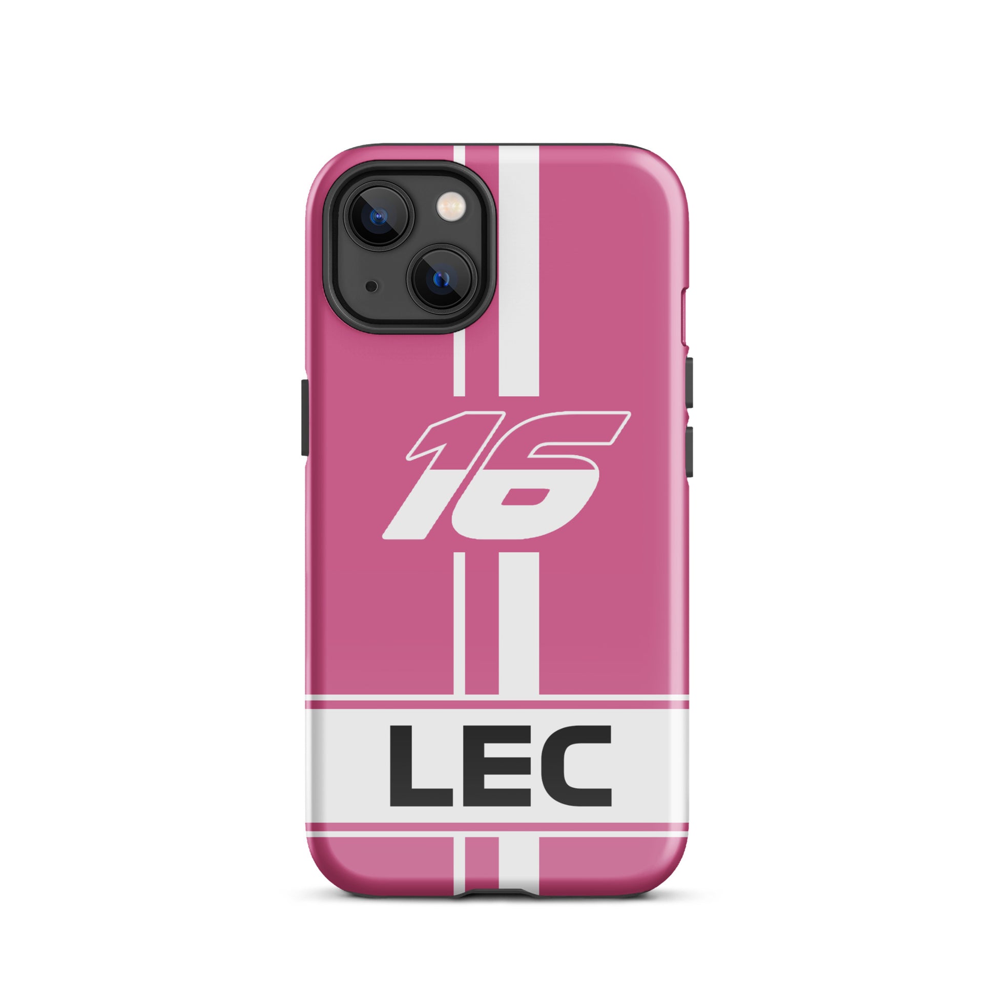Charles Leclerc Miami GP Though iPhone 13 glossy case