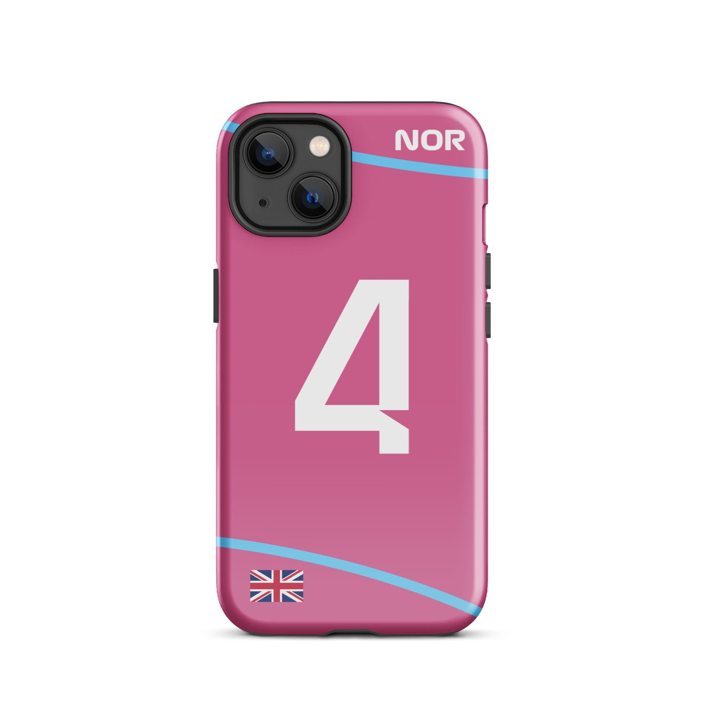Lando Norris Miami GP Tough iPhone 13 glossy Case