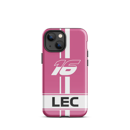 Charles Leclerc Miami GP Though iPhone 13 mini glossy case