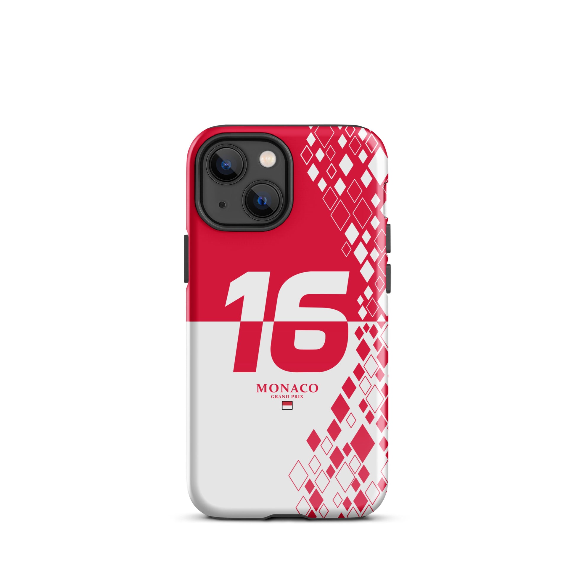 Charles Leclerc 16 Monaco iPhone 13 mini glossy case