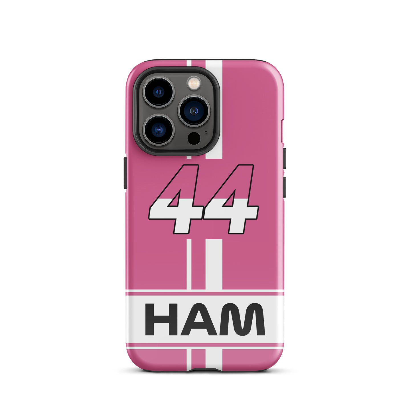 Lewis Hamilton Miami Tough iPhone 13 pro glossy case