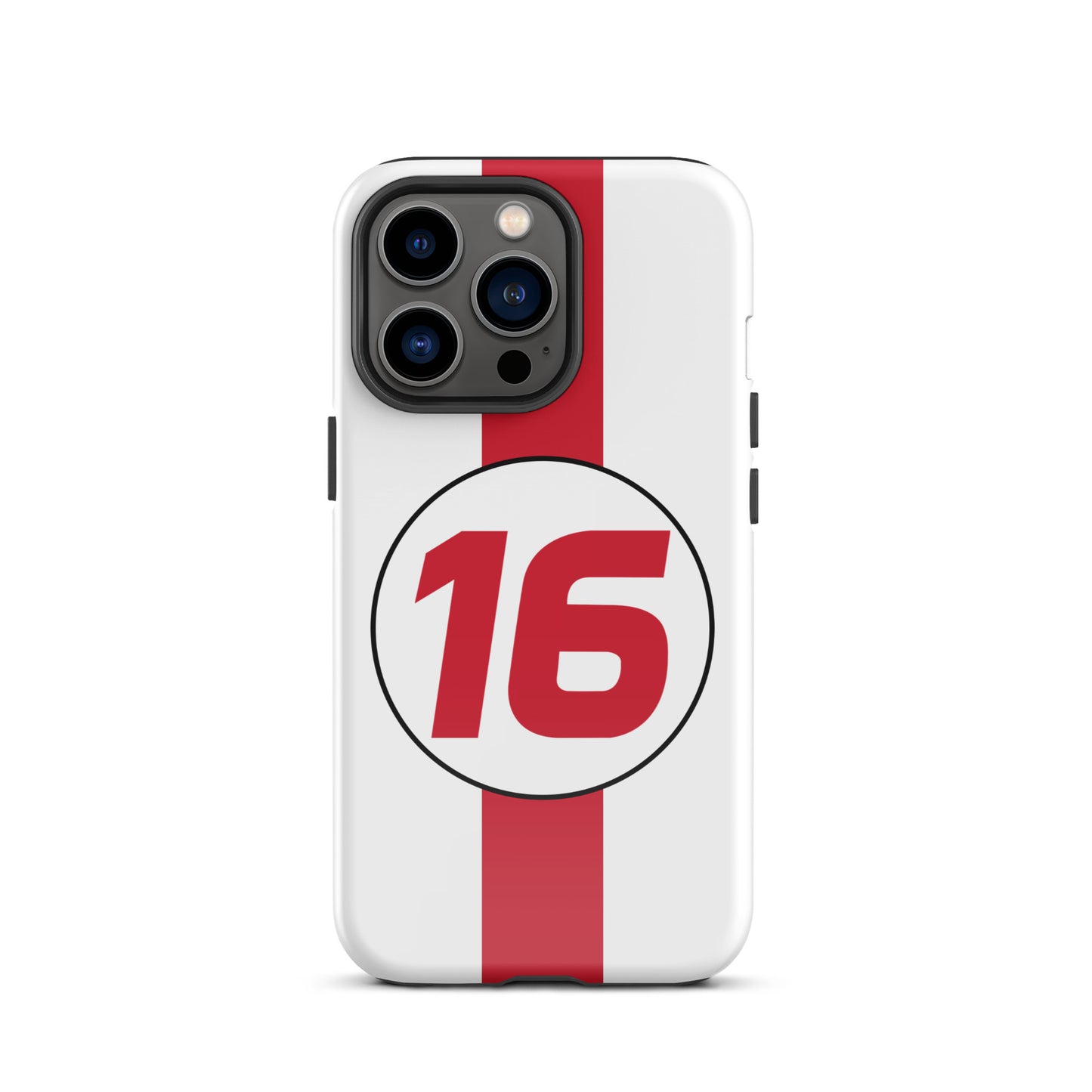 Charles Leclerc Monaco iPhone 13 pro glossy case