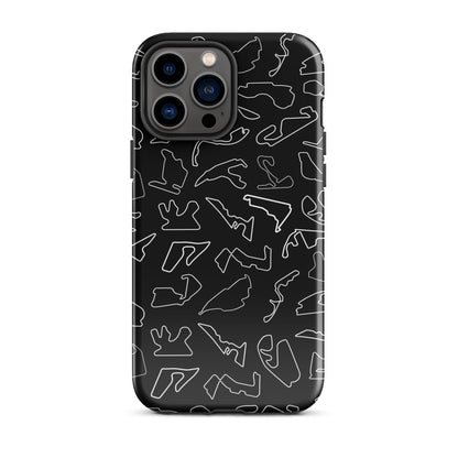 F1 2024 Circuits iPhone 13 pro max case