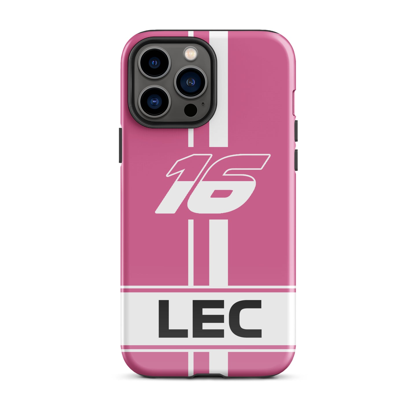 Charles Leclerc Miami GP Though iPhone 13 pro max glossy case