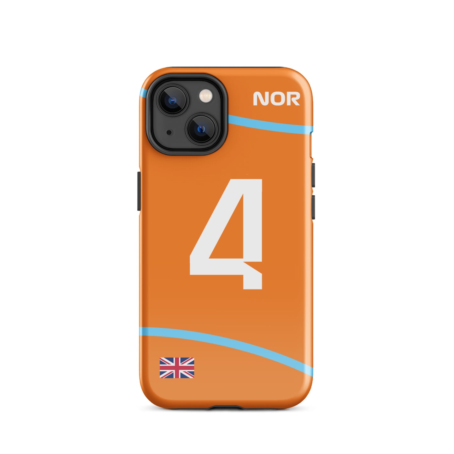 Lando Norris Though iPhone Case 14