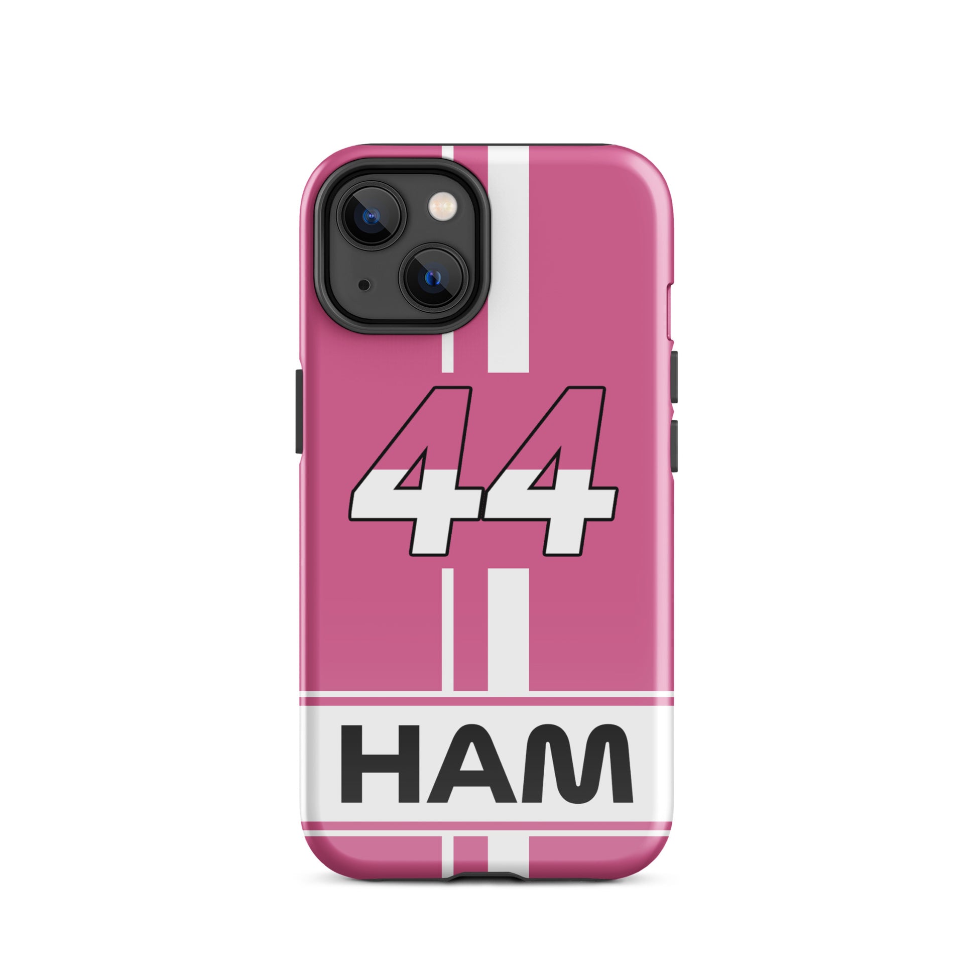 Lewis Hamilton Miami Tough iPhone 14 glossy case