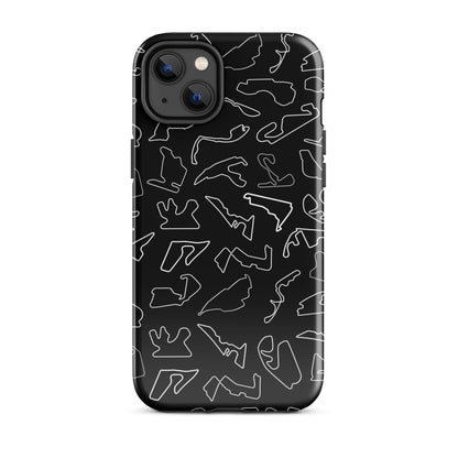 F1 2024 Circuits iPhone 14 plus case