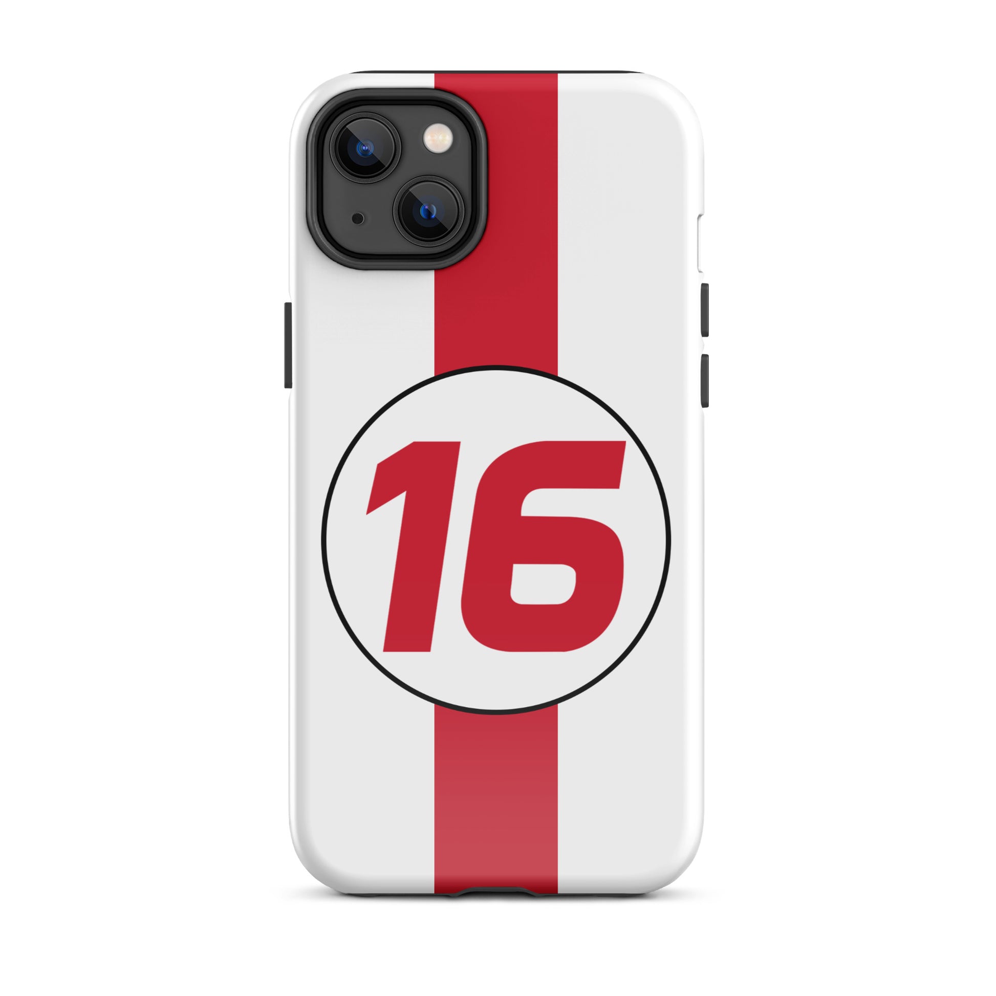 Charles Leclerc Monaco iPhone 14 plus glossy case