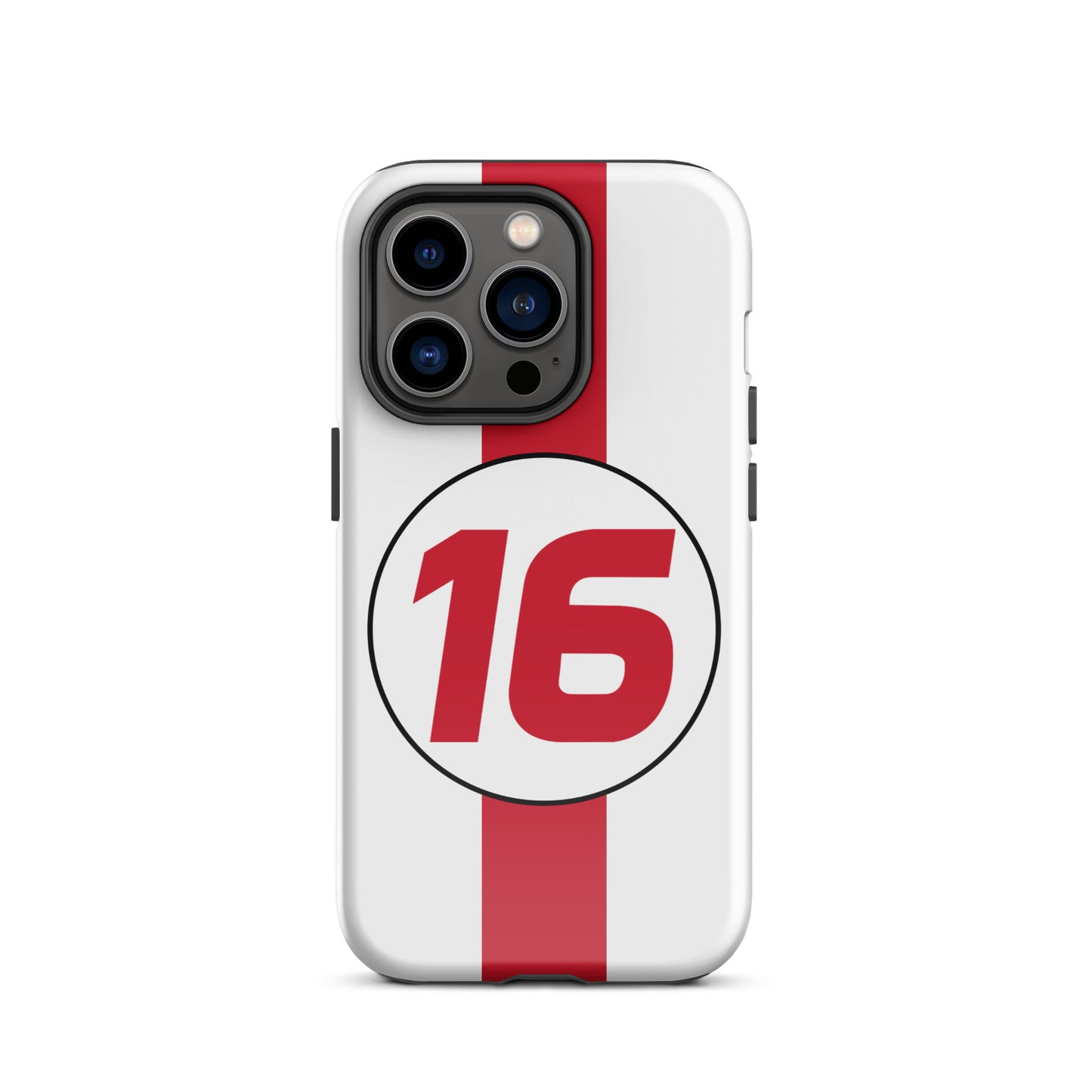 Charles Leclerc Monaco iPhone 14 pro glossy case