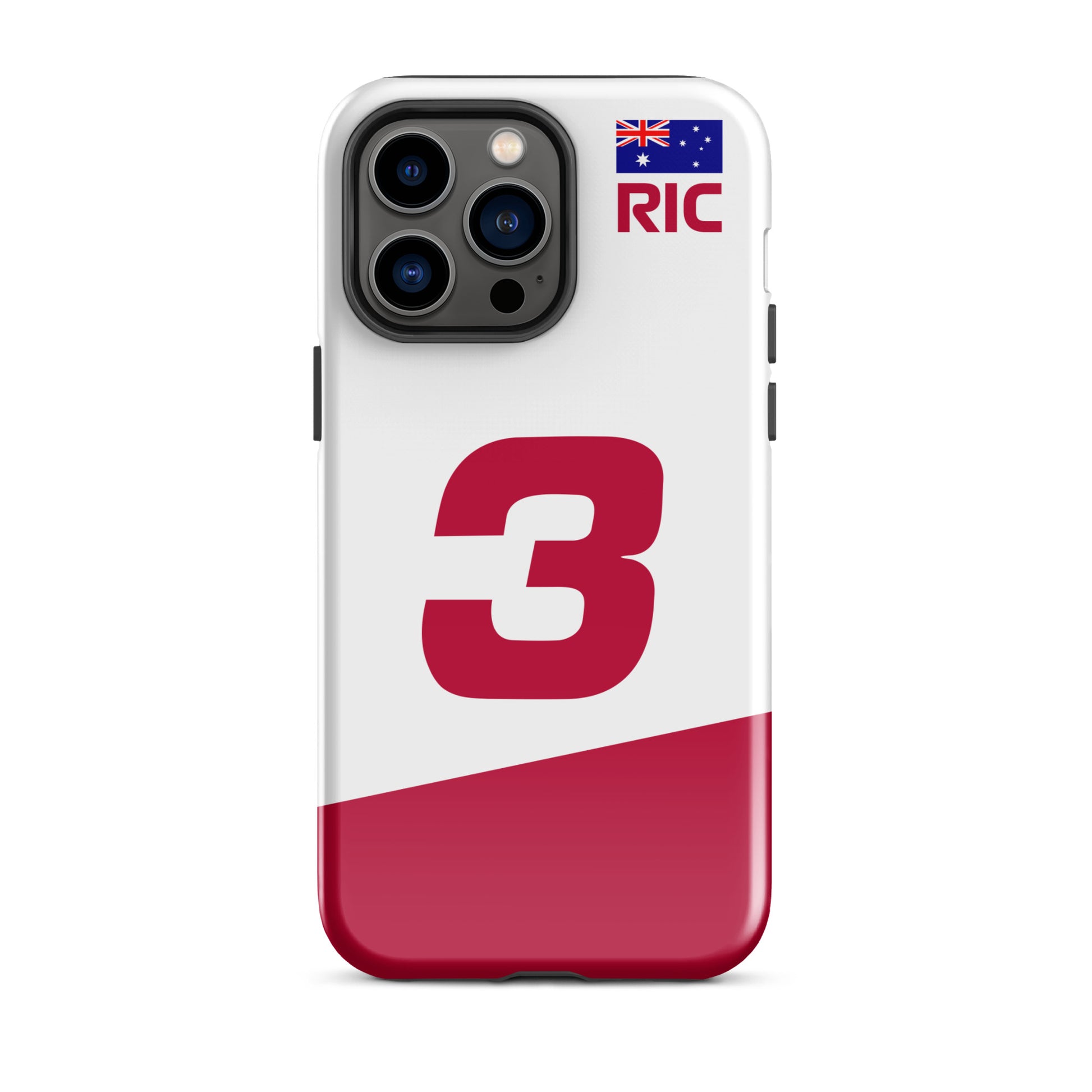 Daniel Ricciardo Suzuka Though iPhone Case 14 pro max