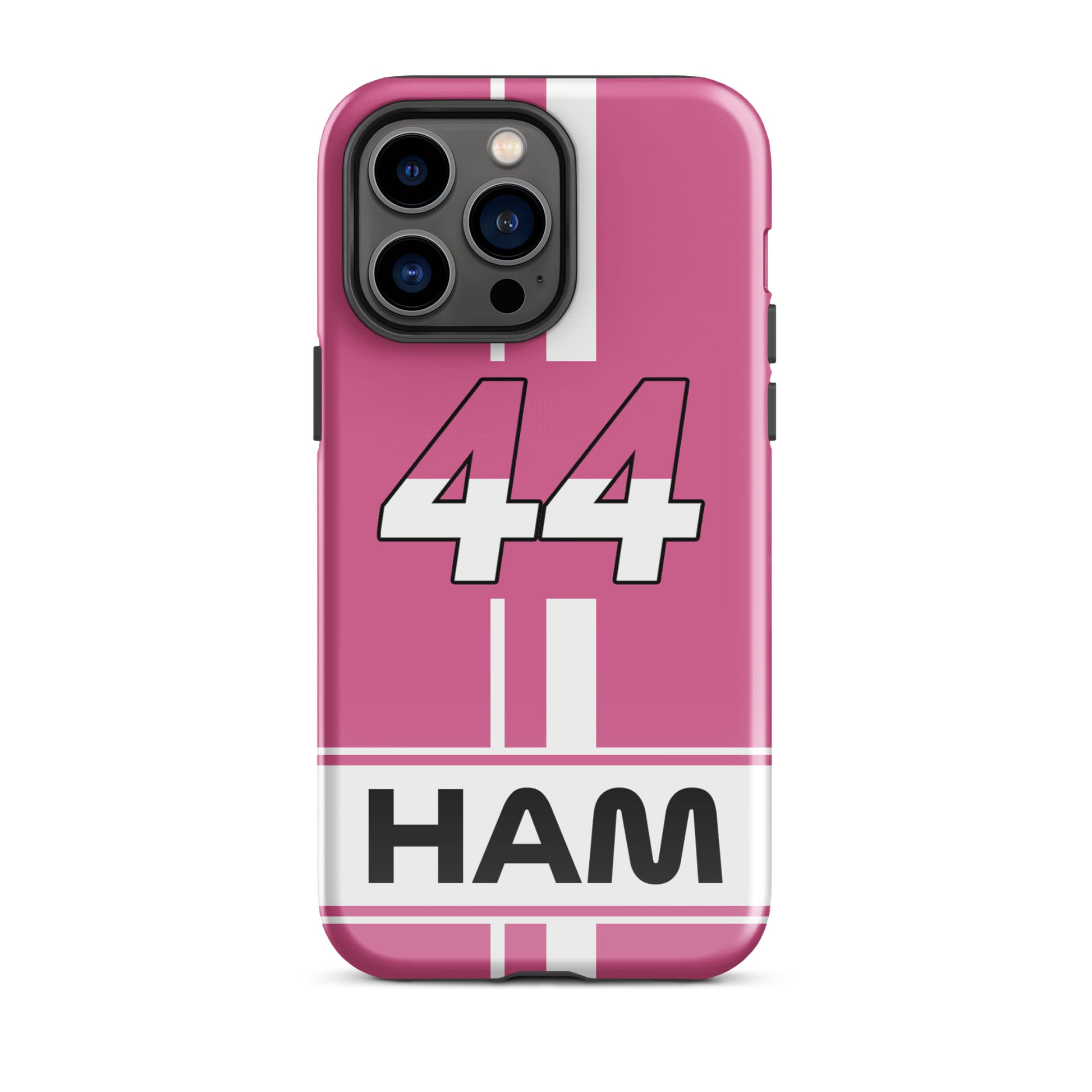 Lewis Hamilton Miami Tough iPhone 14 pro max glossy case
