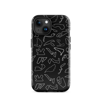 F1 2024 Circuits iPhone 15 case