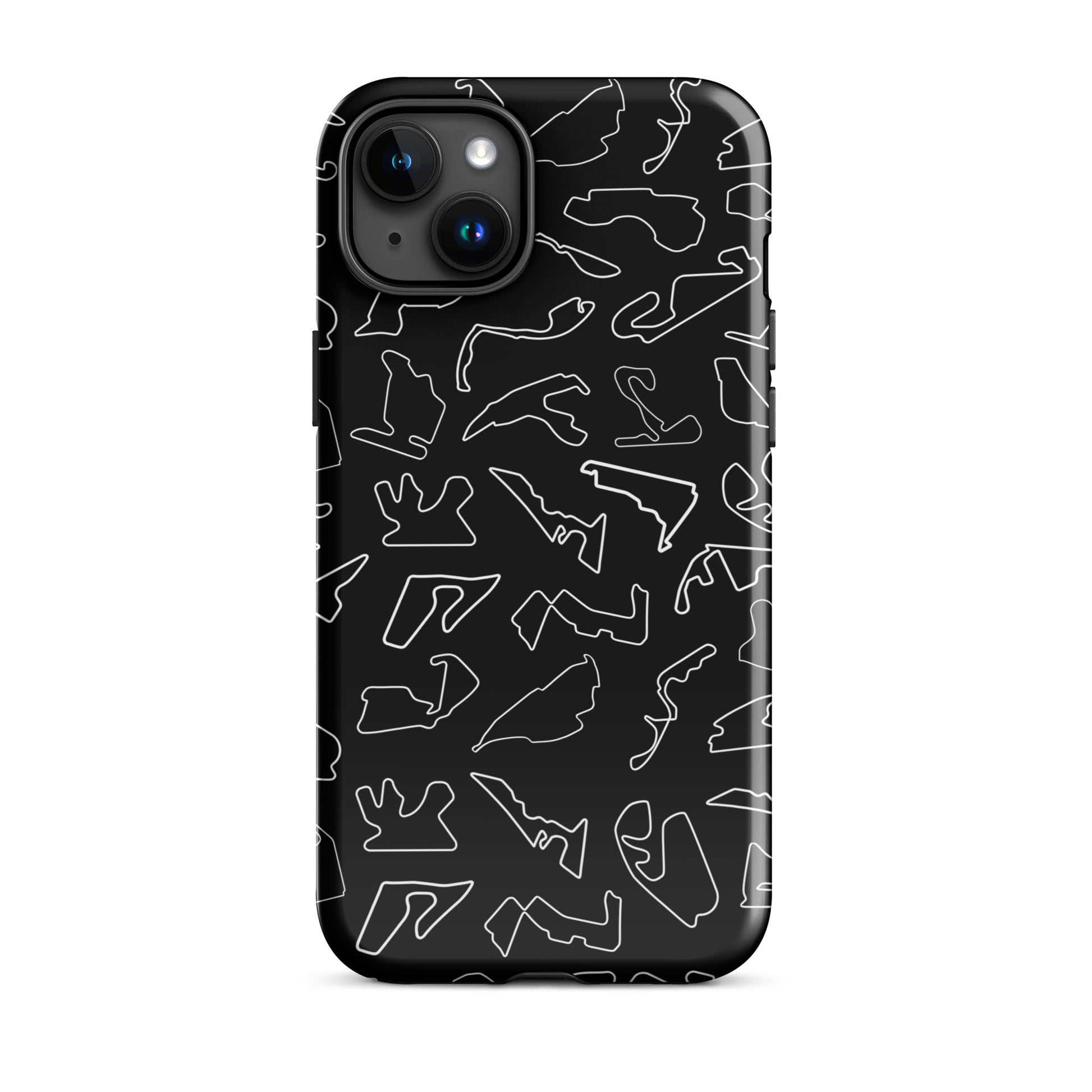 F1 2024 Circuits iPhone 15 plus case