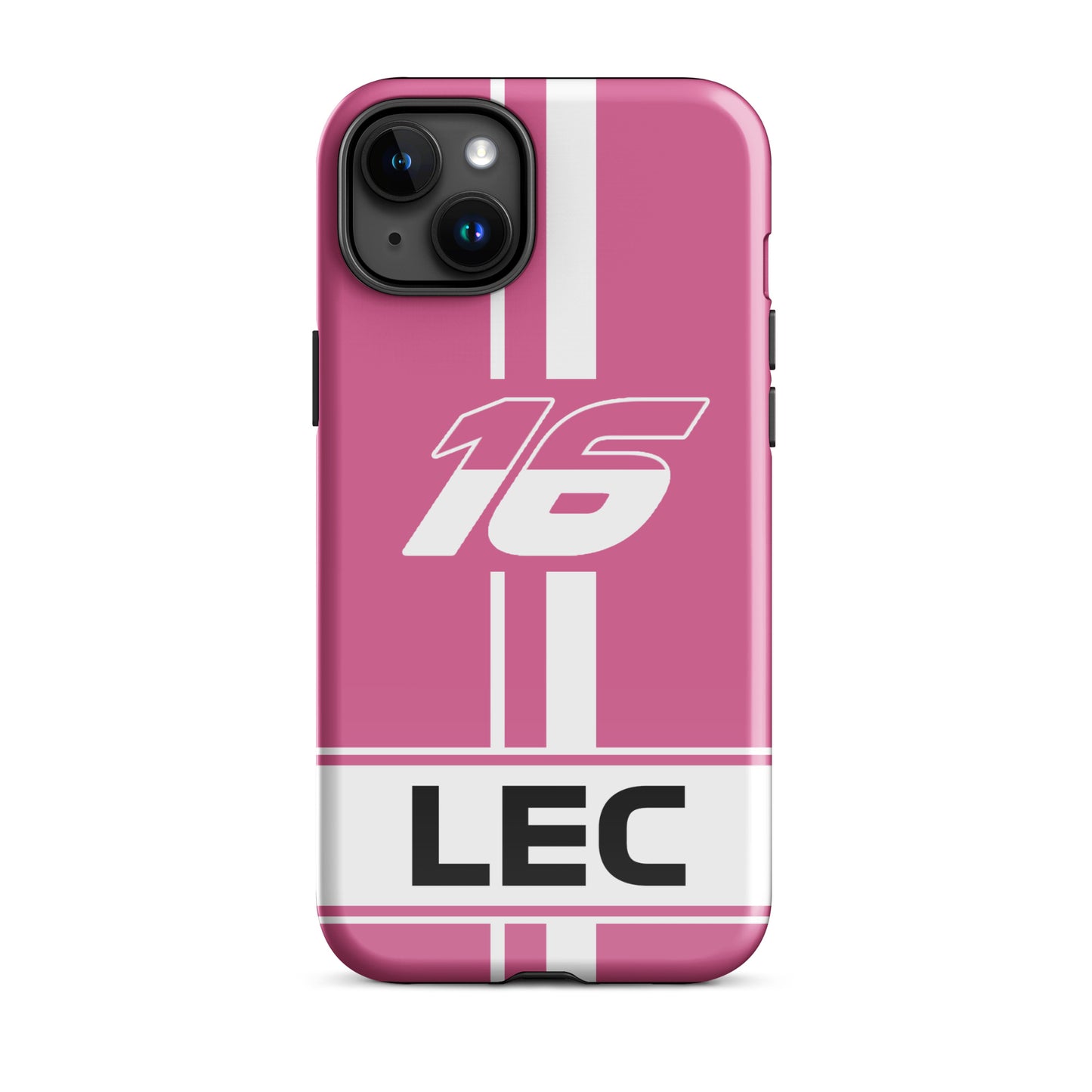Charles Leclerc Miami GP Though iPhone 15 plus glossy case