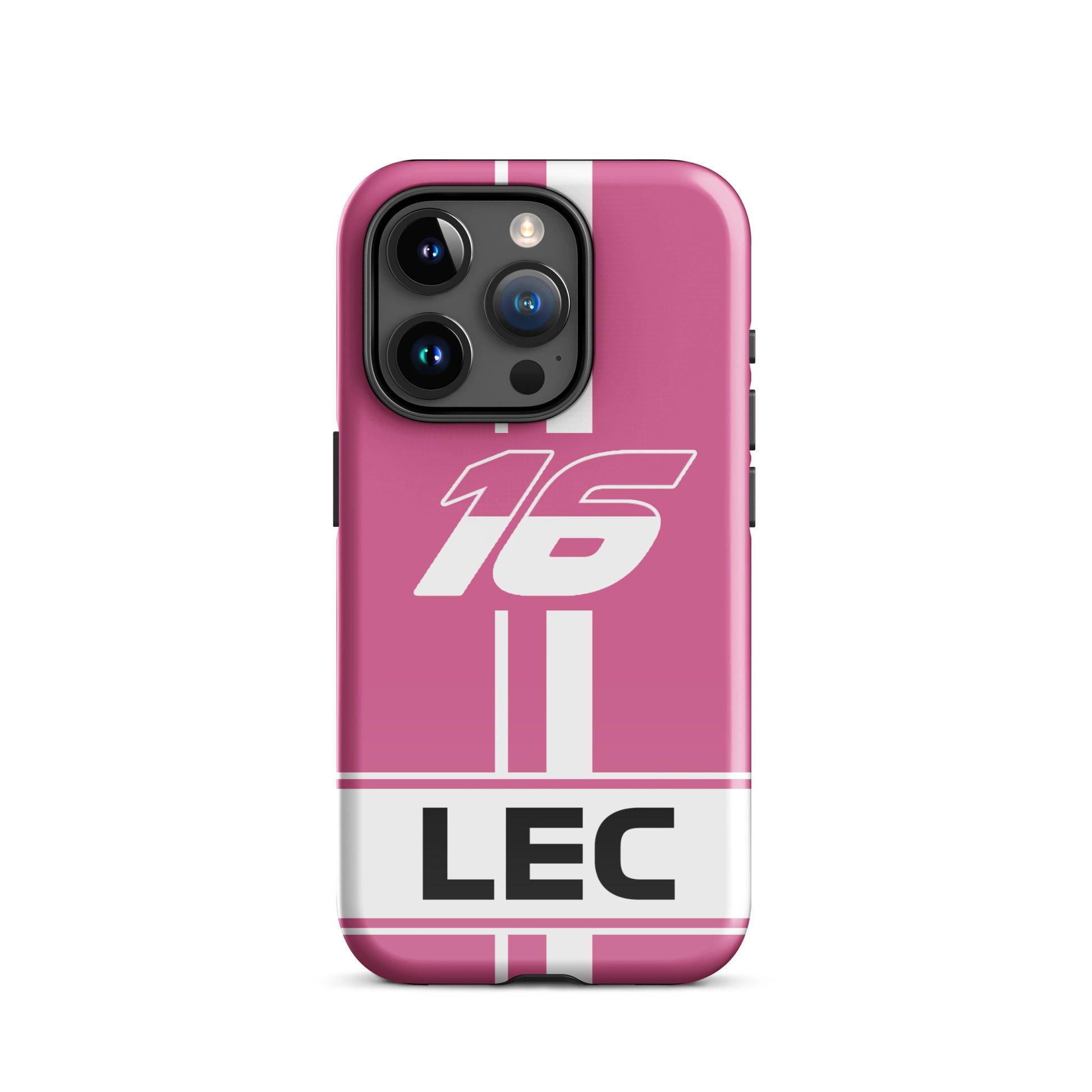 Charles Leclerc Miami GP Though iPhone  15 pro glossy case