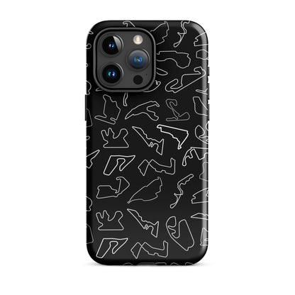 F1 2024 Circuits iPhone 15 pro max case