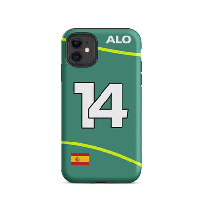 Fernando Alonso Aston Martin Tough iPhone Case 11
