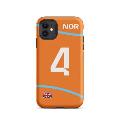 Lando Norris Though iPhone Case 11