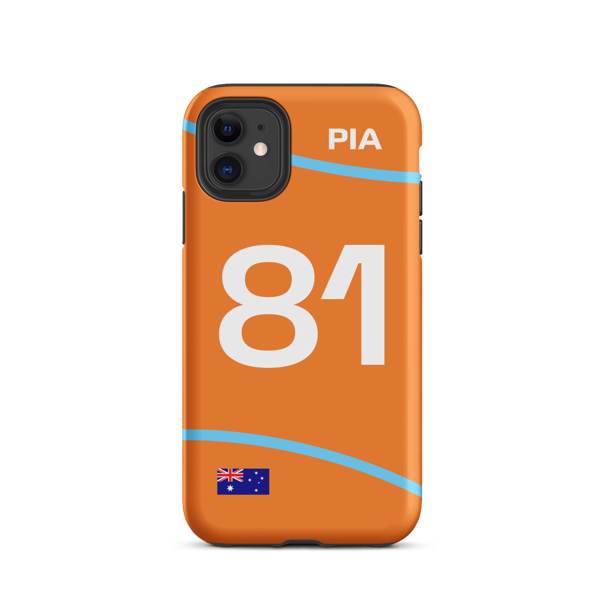 Oscar Piastri McLaren Tough iPhone Case 11