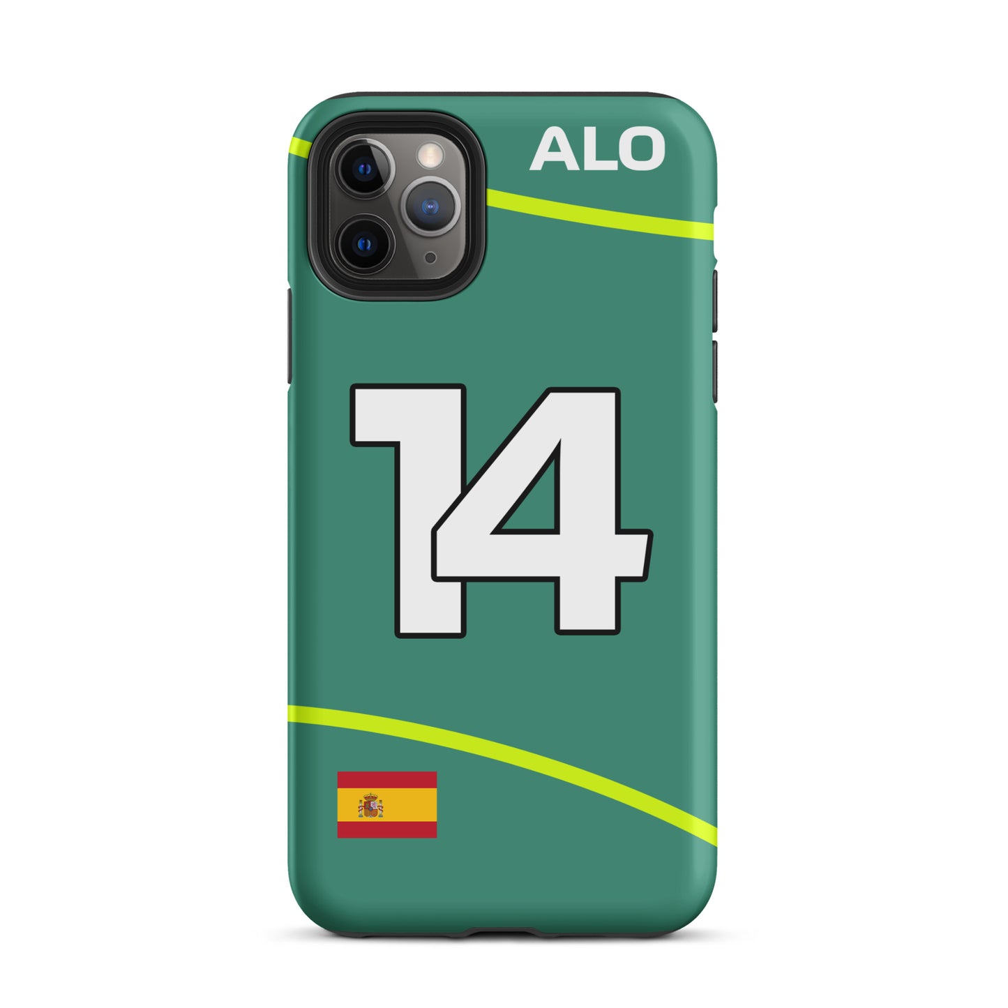 Fernando Alonso Aston Martin Tough iPhone Case 11 pro max