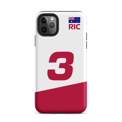 Daniel Ricciardo Suzuka Though iPhone Case 11 pro max
