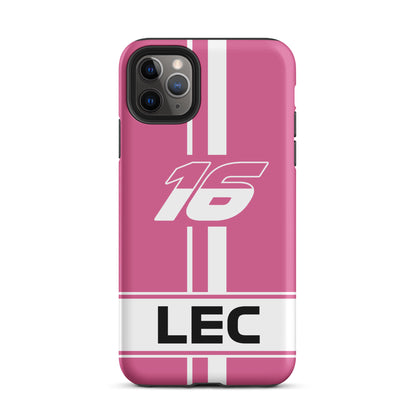 Charles Leclerc Miami GP Though iPhone 11 pro max matte case