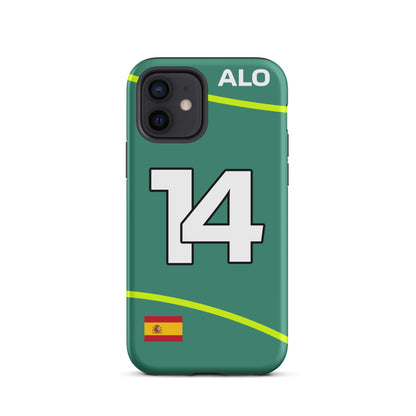 Fernando Alonso Aston Martin Tough iPhone Case 12