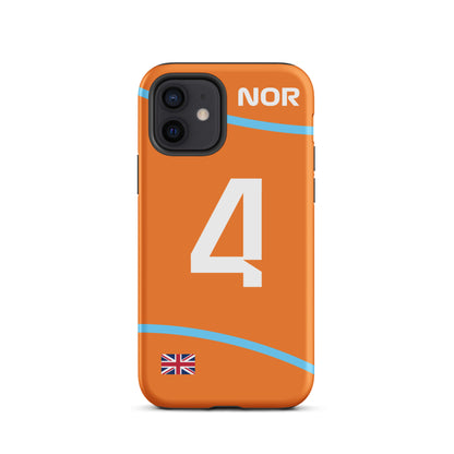 Lando Norris Though iPhone Case 12