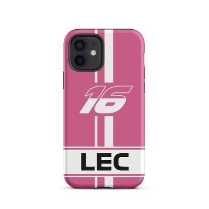 Charles Leclerc Miami GP Though iPhone 12 matte case