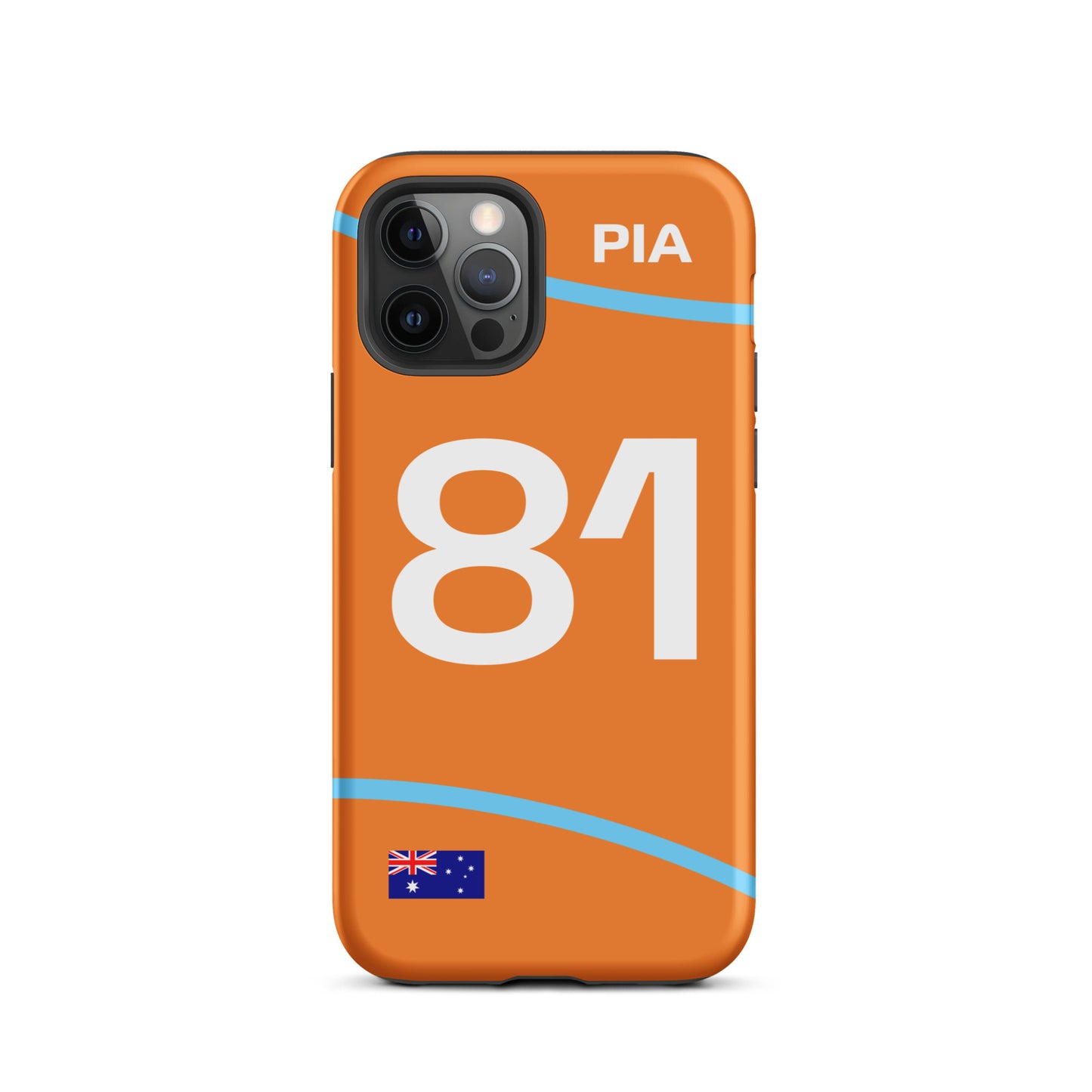 Oscar Piastri McLaren Tough iPhone Case 12 pro