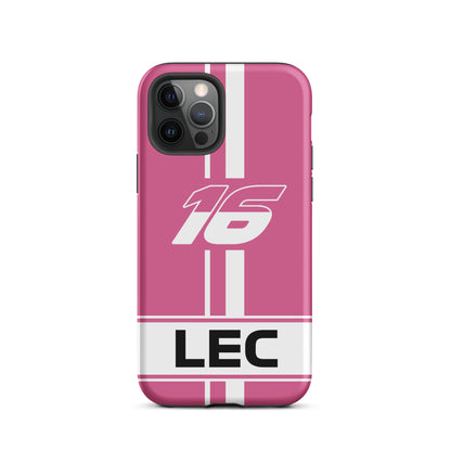 Charles Leclerc Miami GP Though iPhone 12 pro matte case