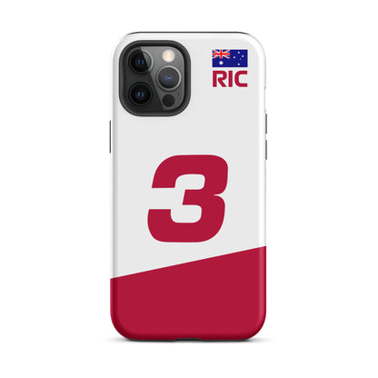 Daniel Ricciardo Suzuka Though iPhone Case 12 pro max