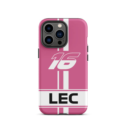 Charles Leclerc Miami GP Though iPhone 13 pro matte case