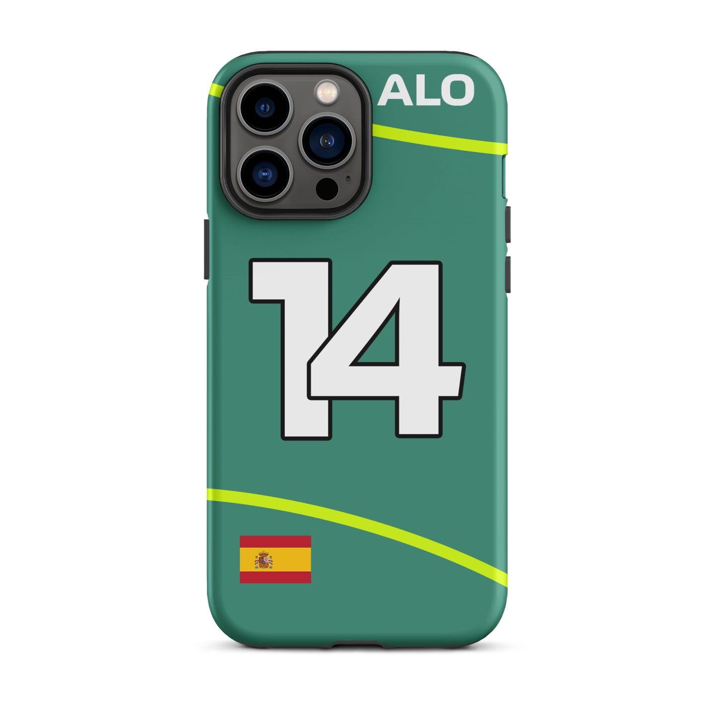 Fernando Alonso Aston Martin Tough iPhone Case 13 pro max