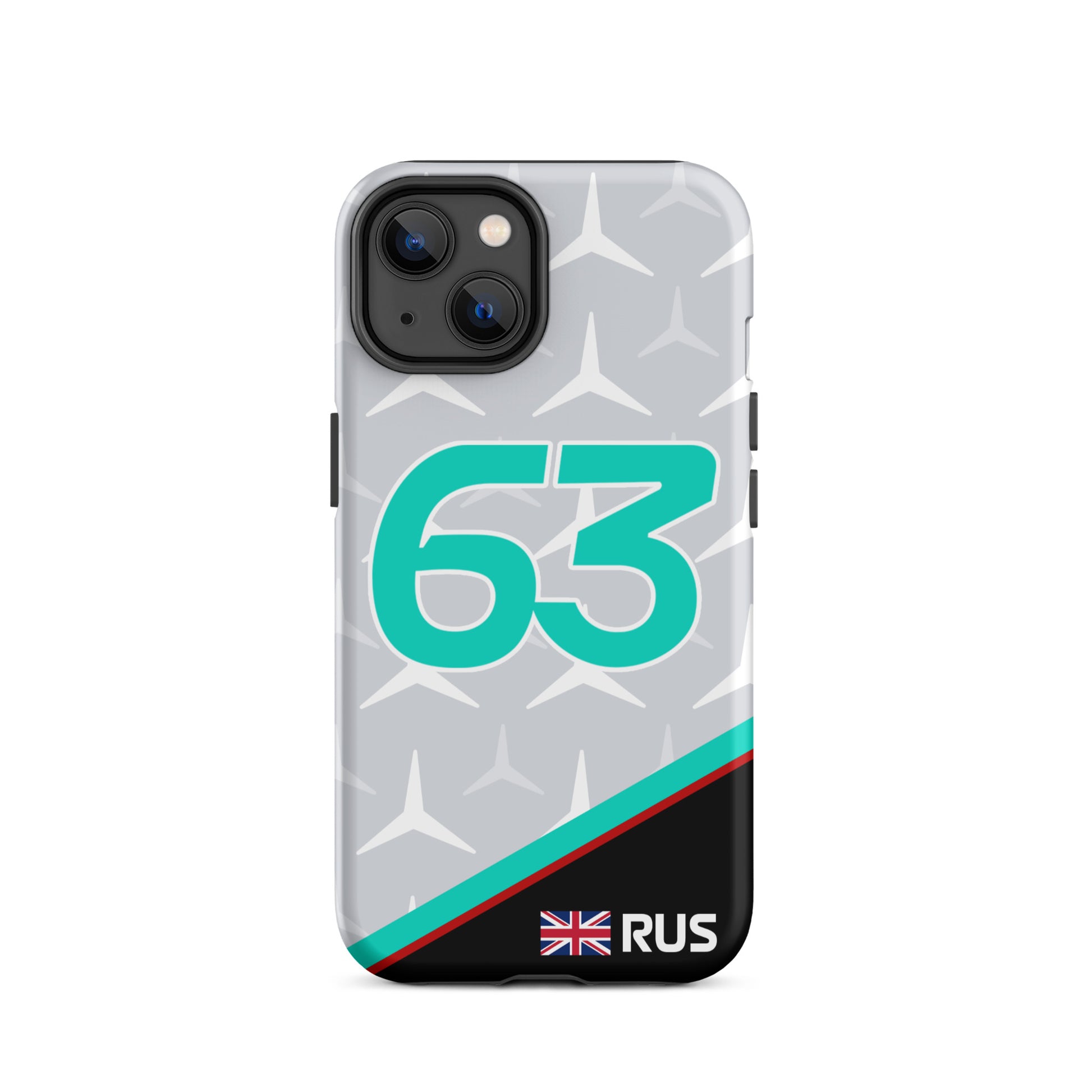 George Russell Tough iPhone Case 14