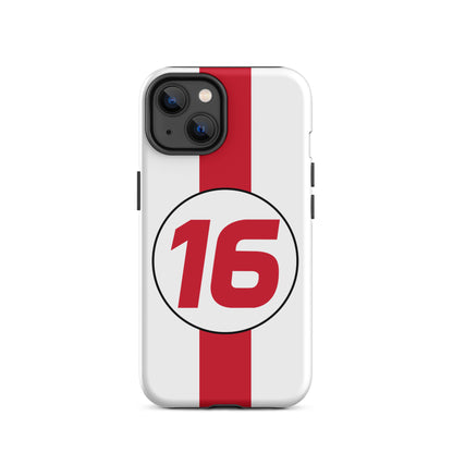 Charles Leclerc Monaco iPhone 14 matte case