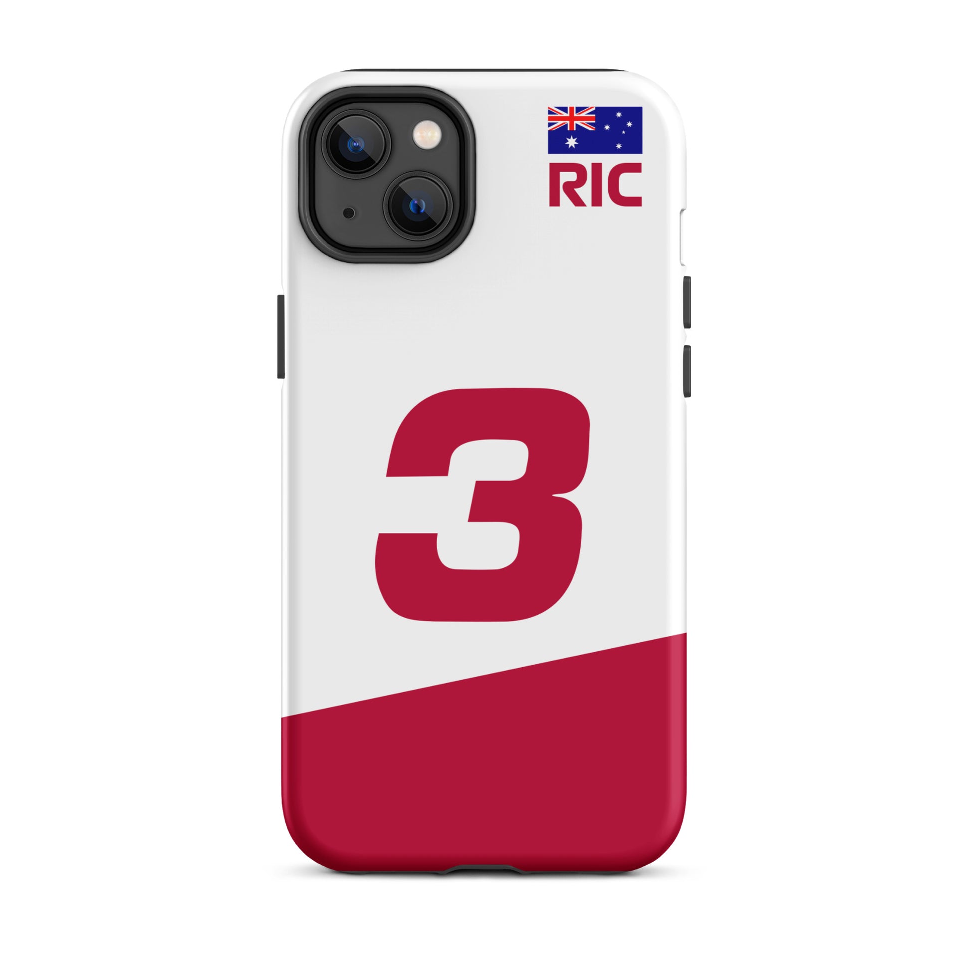 Daniel Ricciardo Suzuka Though iPhone Case 14 plus