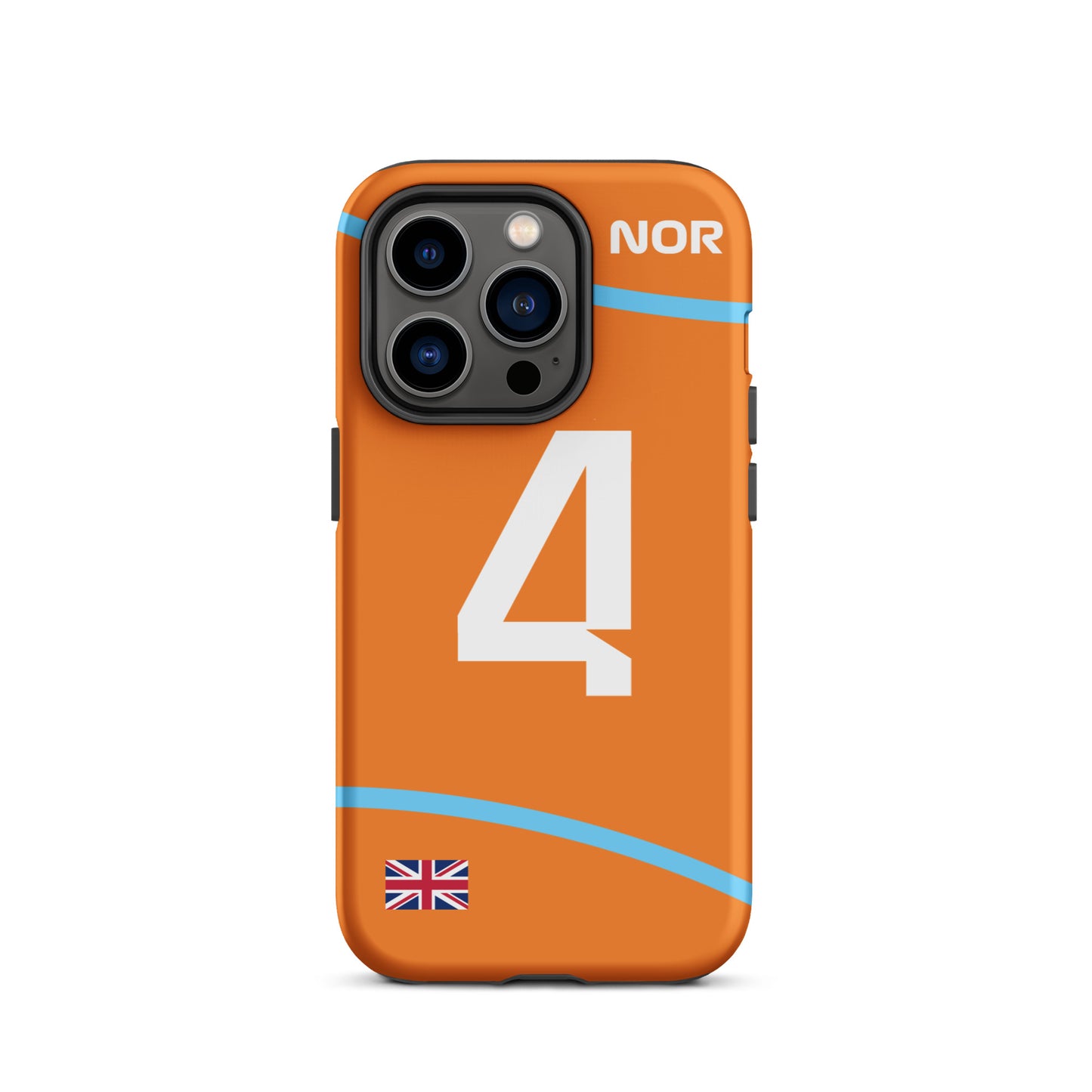 Lando Norris Though iPhone Case 14 pro