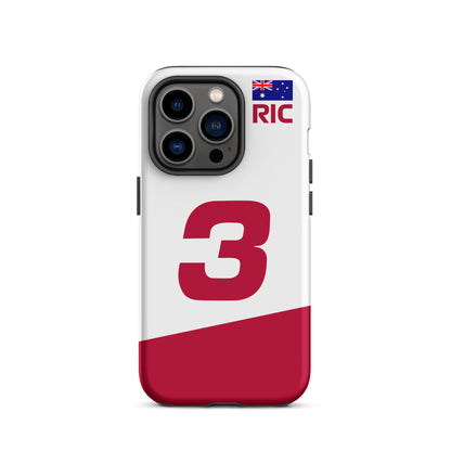 Daniel Ricciardo Suzuka Though iPhone Case 14 pro